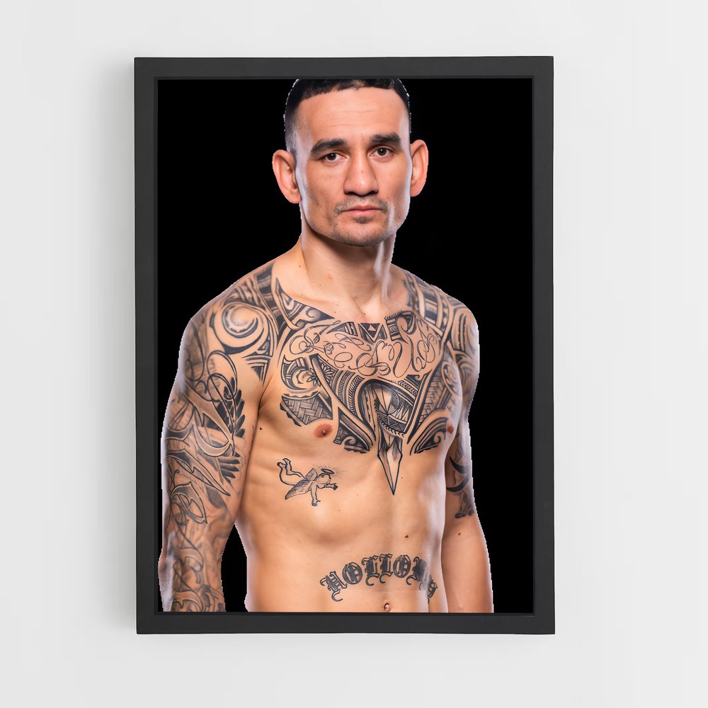 Poster Max holloway – affiche MMA (vue 2)